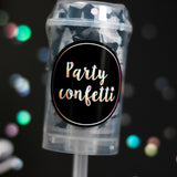 Outer Space - Push up Confetti