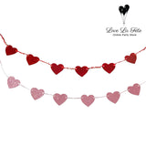 Printable - DIY Heart Garland