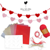 Printable - DIY Heart Garland