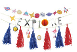 Outer Space "Explore" - Garland
