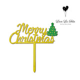 Merry Christmas - Cake Topper