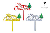 Merry Christmas - Cake Topper
