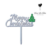Merry Christmas - Cake Topper