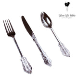 Cutlery Set - Silver - 18 Pieces