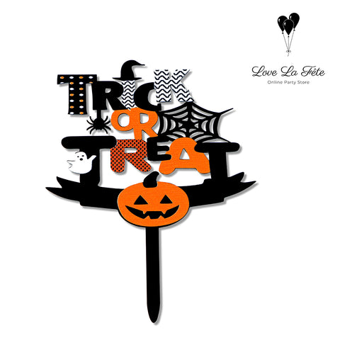 Trick or Treat - Cake Topper