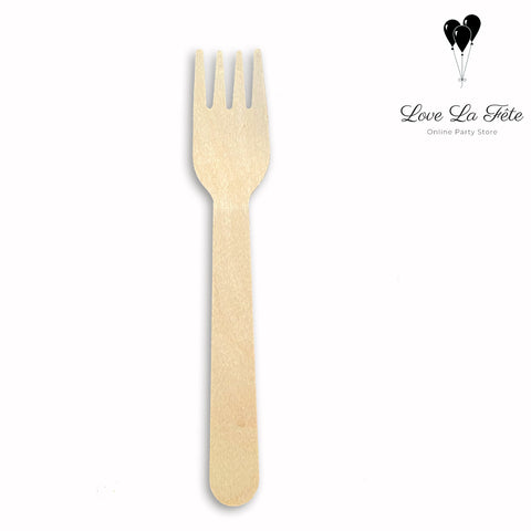 Eco Friendly wooden Fork - 100 Pieces