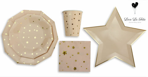 Constellation Collection - Gold on Beige