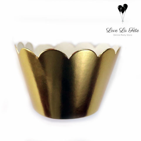 Cup Cake Holder - Gold