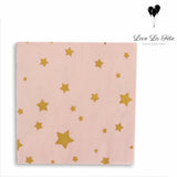 Constellation Napkins - White and Gold
