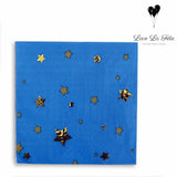 Constellation Napkins - Blue