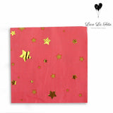 Constellation Napkins - Blue