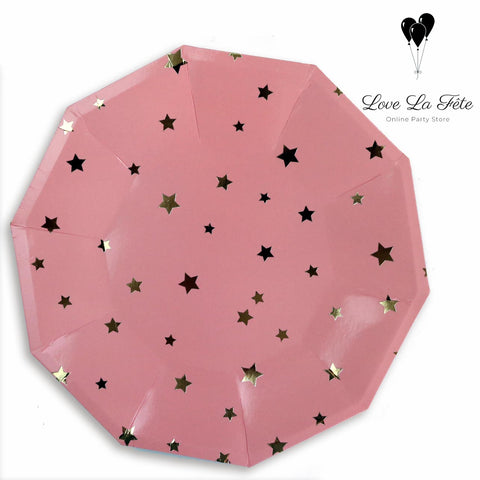 Constellation Collection - Gold on Pink