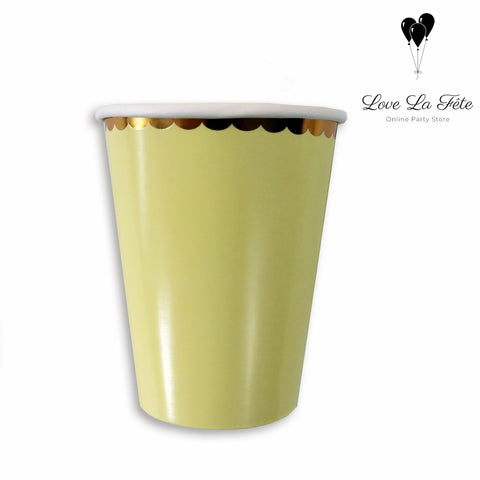 Simply Round Cup - Pastel Yellow