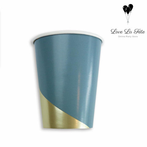 Luxe Hexagon Cup - Blue