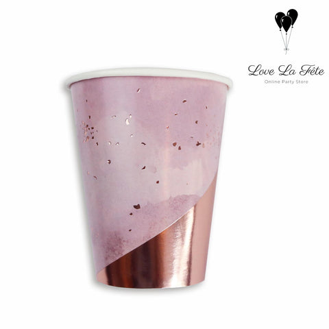 Luxe Hexagon Cup - Pink and Purple