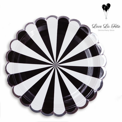 Carousel Medium Plates - Black