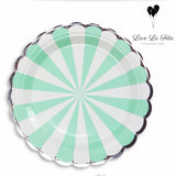Carousel Medium Plates - Yellow