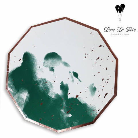 Luxe Large Plates - Green