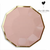 Party Time Medium Plates - Pastel Blue