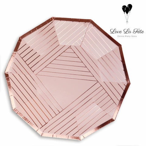 Luxe Medium Plates - Pink